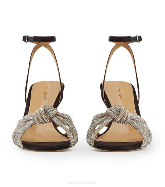 Stöckelschuhe| de Tony Bianco Frauen Helena Heels schwarzer Satin 462484